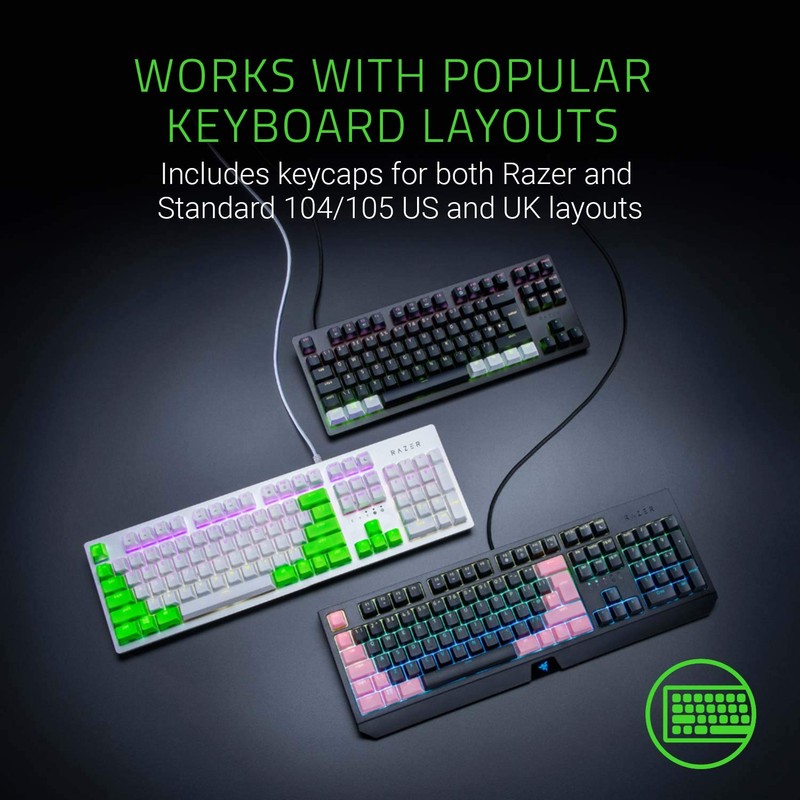 Razer Pbt - Kit de teclas para personalizacion de teclados