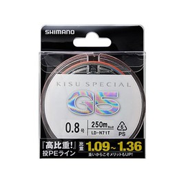 Shimano PE Line Kiss Special G5 PE 250m 0.6 Multicolor