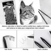 Yeenao Charcoal Pencils Set,6 Pieces Charcoal Pencils and Sticks Set