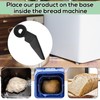 2pcs Bread Maker Kneading Paddle for CBK-110KP, Aluminum Alloy Bread