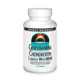 Source Naturals Glucosamine Chondroitin Complex With MSM - 120 Tablets