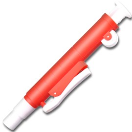 ONiLAB Pipette Pumps,Scientific Pipette Pump 25ml, Red, for Disposable Plastic and Glass Pipettes