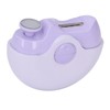 Electric Nail Clipper Round Anti Pinch USB Rechargeable Safety Electric