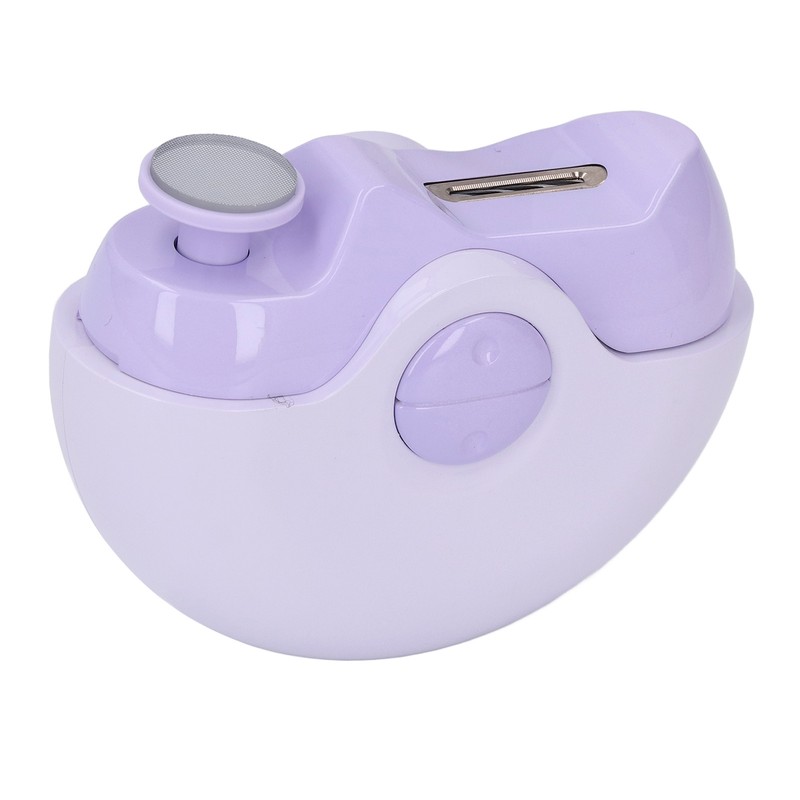Electric Nail Clipper Round Anti Pinch USB Rechargeable Safety Electric