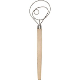 Mrs. Anderson’s Baking Dough Whisk, 18/8 Stainless Steel Blade, 12-inches