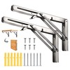 Shelf Brackets, L-Shaped, Stainless Steel, Foldable, Shelf Brackets, Folding Brackets,