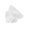 10Pcs Sound Amplifier Tips Silicone Anti Static Noise Reduction Double