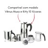 NA Bialetti 10 Cup Coffee Maker Spare Parts Silicone Gasket