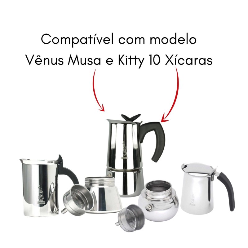 NA Bialetti 10 Cup Coffee Maker Spare Parts Silicone Gasket