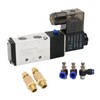 Pneumatic Electric Solenoid Valve 4V210-08 5 Way 2 Position Control