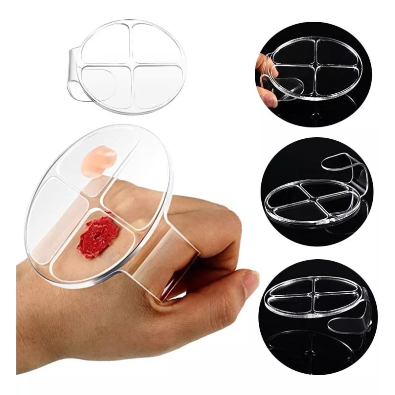 Fix 1 Paleta Mezclador De Maquillaje De Acrílico_circular