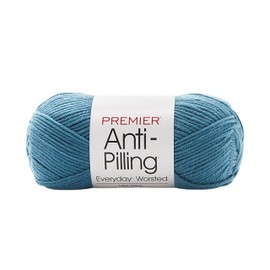 Premier Yarns Anti-Pilling Everyday Worsted Yarn, Soft Acrylic Yarn, Ideal Yarn for Crocheting and Knitting, Machine Washable, 180 yds, Lake