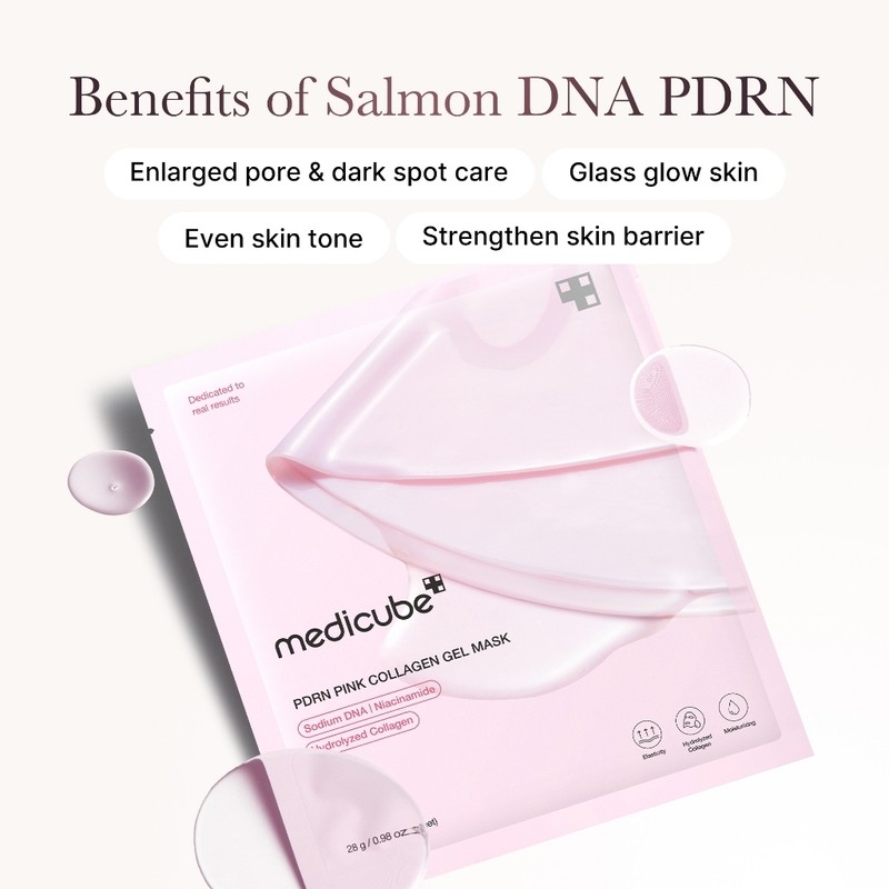 Medicube PDRN Pink Collagen Jelly Gel Mask | Korean Overnight