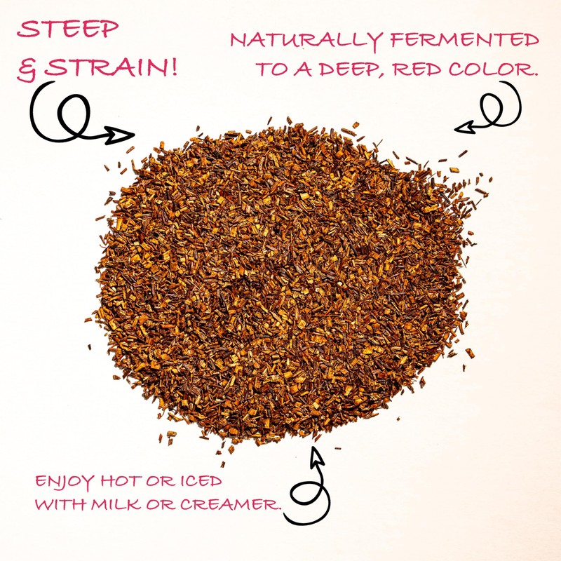 Worldwide Botanicals Organic Red Rooibos Tea – 1lb - 100%