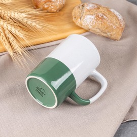 AmorArc 16oz Coffee Mugs Set of 4, Large Colorful Ceramic Coffee Mugs for Man, Woman, Dad, Mom, Modern Coffee Mugs Set with handle for Tea/Latte/Cappuccino/Milk/Cocoa. Dishwasher&Microwave Safe