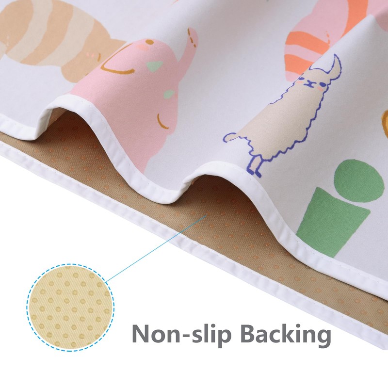 Baby Splat Mat for Under High Chair and Arts and