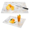 VSAR House Tempered Glass Cutting Boards for Kitchen, Set of