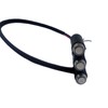 Rayana 7/8" Motorcycle Handlebar 3 Button ON-Off Switch for Horn