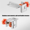 Drawer Front Installation Clamps,2X Fixing Clamp For Cabinets - Adjustable