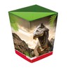 ROTH Tyrannosaurus Foldable Dino Waste Paper Bin with Cardboard Divider