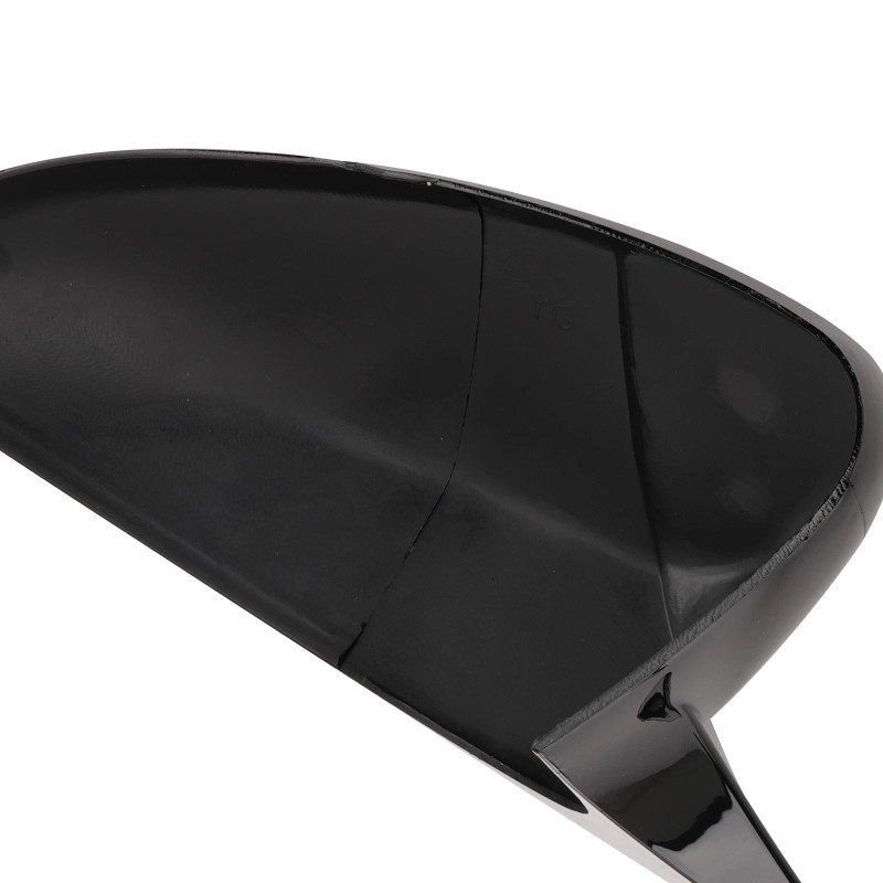maXpeedingrods Gloss Black Side Mirror Cover Caps Set for Honda