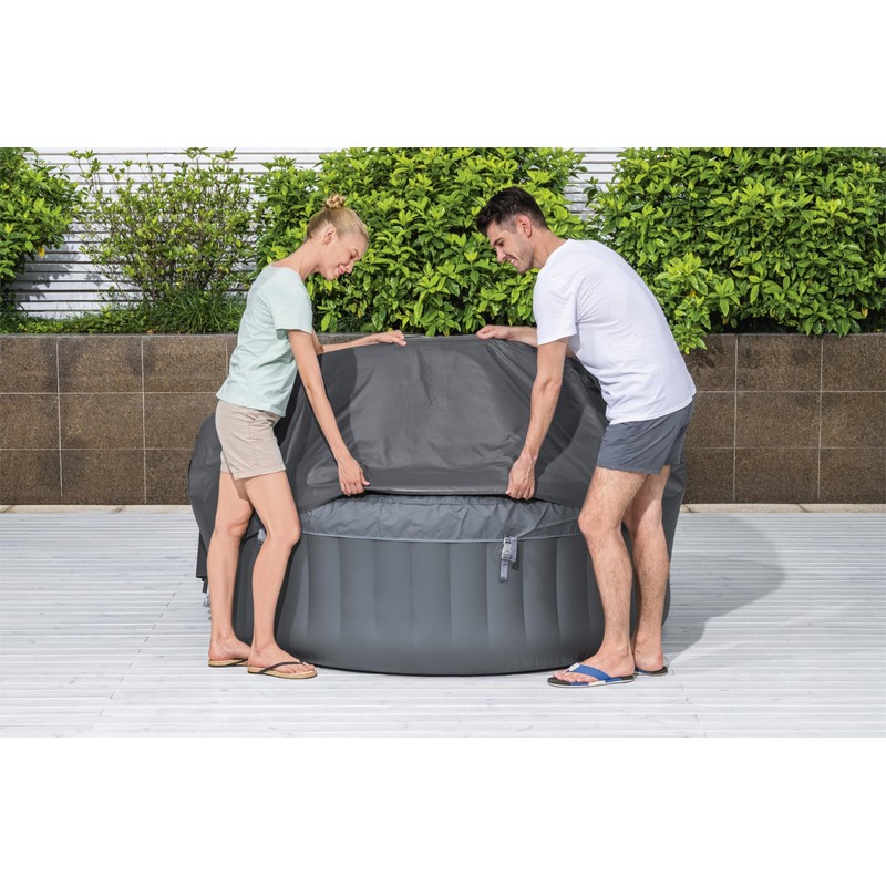 Bestway SaluSpa EnergySense Thermal Inflatable Hot Tub Spa Cover 71"
