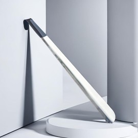 SUNUNICO Extral Long handled Shoehorn, 16.5" Stainless Steel Long Shoe Horns for Seniors, Kids, Women, Men, Boots and All Shoes, Set of 2