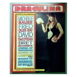 Draculina Magazine Michelle Bauer #14 December 1992