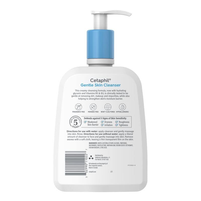 Cetaphil, Gentle Cleanser, 16 Fl Oz