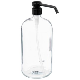 Soap Dispenser 1 Litre Transparent 5 five simply smart