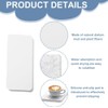 4Pcs Water Absorbent Diatomite Coasters, Kitchen Bathroom Sink Soap Holder