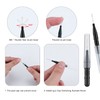 Pack of 20 Micro Eyebrow Brush, Multifunctional Eyebrow Brush, Micro