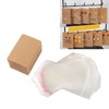 Tarjetas para Pendientes, 100 Juegos de Embalaje de Papel Kraft,