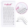 Premade Spikes Eyelash Extensions Wispy Spike Lashes Mink Single Thick