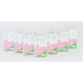 THE EDGE Active Nail Tips Size 1 (50 pack) - Strong Nail Tips
