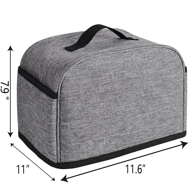 iFedio Toaster Cover 4 Slice with Storage Pockets, Toaster Dust