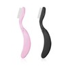 Pack of 2 Eyelash Combs, Simple Classic Eyelash Comb, Foldable