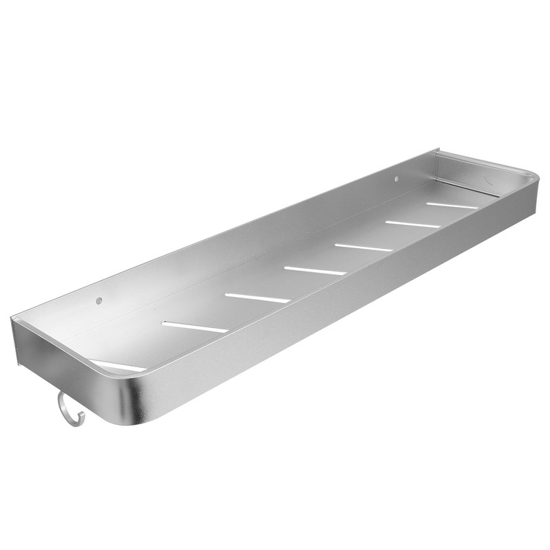 Bathroom Shelf Wall Mount Space Aluminium Shower Single Layer Shelf
