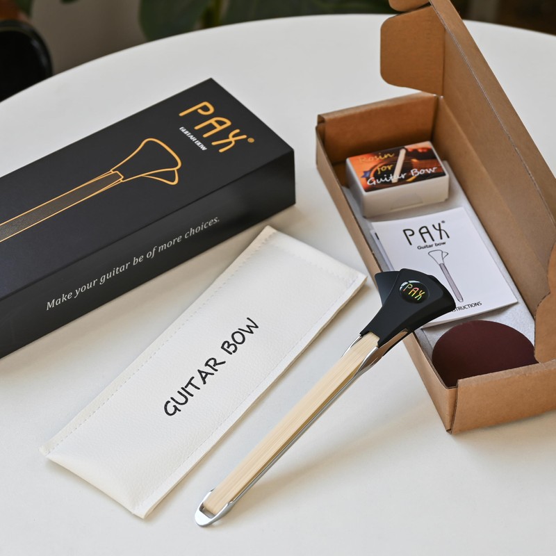 Guitar Bow, 2-in-1 for Guitar, Create Cello and Violin-Like Sounds,