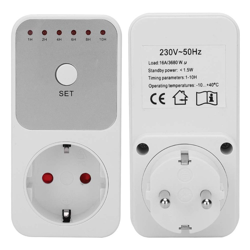 Timer Socket Switch, Plug-in Countdown Timer Switch Controller 230 V