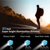 RAHAN Clip on Clog Headlights Lights for Shoes, 2pcs Flashlight