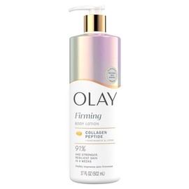 Olay Body Lotion for Women Strengthens with Collagen Peptide Serum Visibly Firmer Skin 24 Hour Retinol / 여성용 올레이 바디 로션 콜라겐 펩타이드 세럼으로 강화 눈에 띄게 단단한 피부 24시간 Retinol