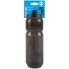 M-Wave Unisex - Adult PBO 750 Water Bottle, Clear Black,