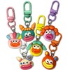 SHOP SHIMATARO Funny Face Key Holder, 6 Piece Set, 0.8