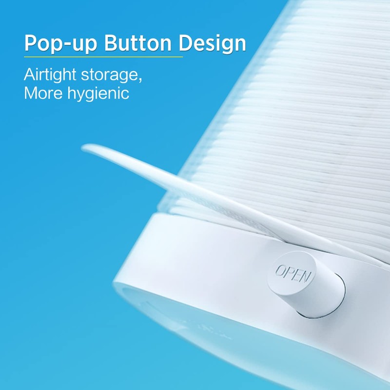 Automatic POP-UP Dental Floss Holder, Container for Floss Sticks, 238