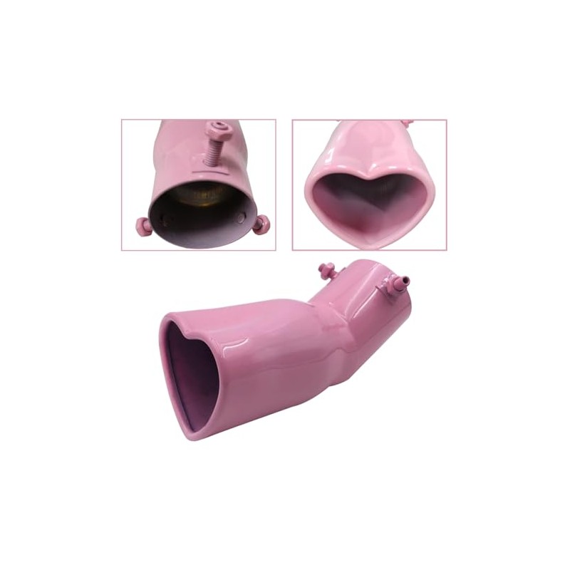 OtpOutopa Car Exhaust Tip 2.5 inch Inlet, Universal Car Exhaust