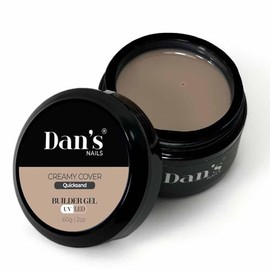 Dan's Nails Creamy Cover Gel Builder for Nails Kit Colors Nude Builder Nail Gel Set Self Leveling Strengthener Hard Builder Gel Nail Polish Extension for Nail Art (QuickSand Coffee Brown)