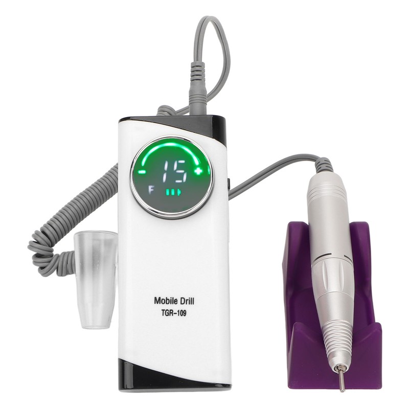 Nail Drill Machine 30000RPM High Speed USB Rechargeable Electric Nail
