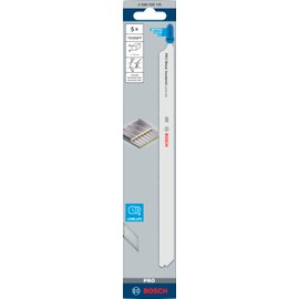 Bosch 5 x PRO Metal Sandwich Precise T1018AFP Jigsaw Blade (for Sandwich Metal, Sandwich Metal, Length 250 mm, Professional Accessories Jigsaw)