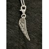 Sterling Silver 925 Guard Angel Wing Charm Clip on Pendant